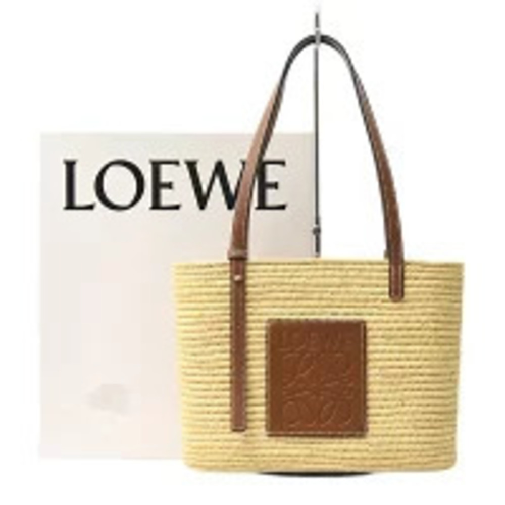 Loewe Square Basket Shoulder Bag Raffia - Picture 10 of 10
